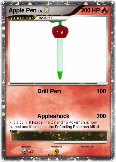 Pokemon Apple Pen
