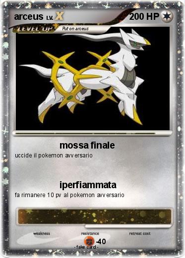 Pokemon arceus