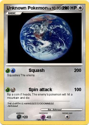 Pokemon Unknown Pokemon