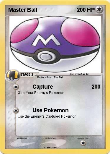 Pokemon Master Ball