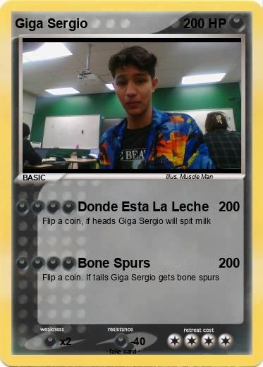 Pokemon Giga Sergio