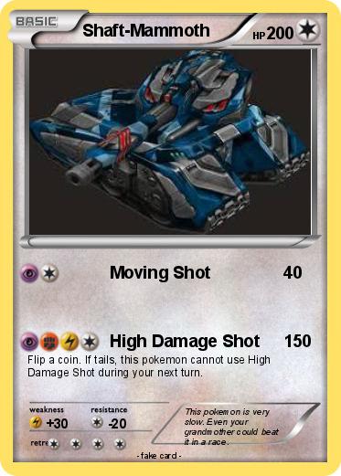 Pokemon Shaft-Mammoth