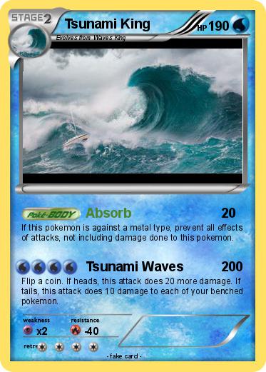 Pokemon Tsunami King