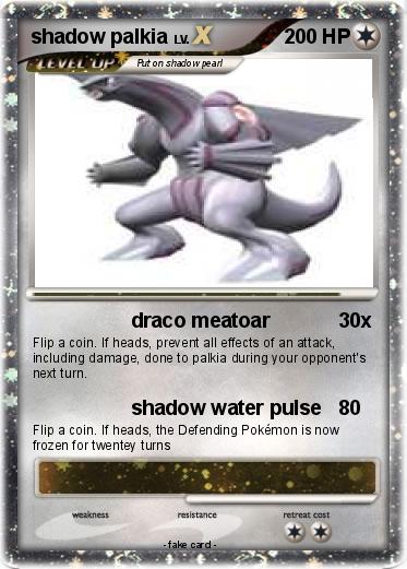 Pokemon shadow palkia