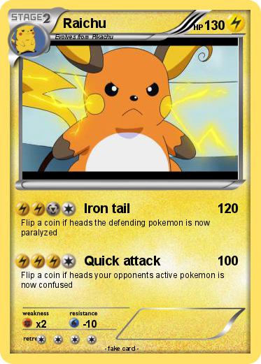 Pokemon Raichu