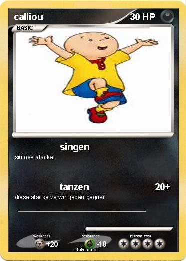 Pokemon calliou
