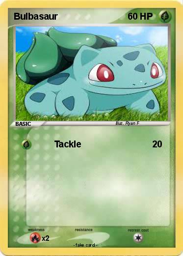 Pokemon Bulbasaur