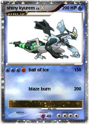 Pokemon shiny kyurem