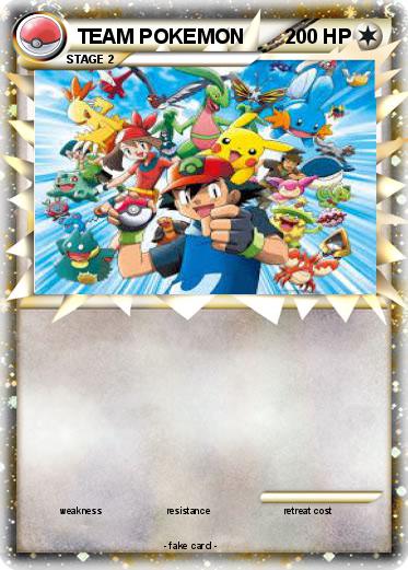 Pokemon TEAM POKEMON