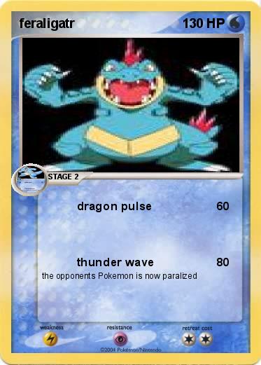Pokemon feraligatr
