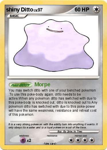 Pokemon shiny Ditto