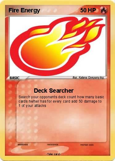 Pokemon Fire Energy