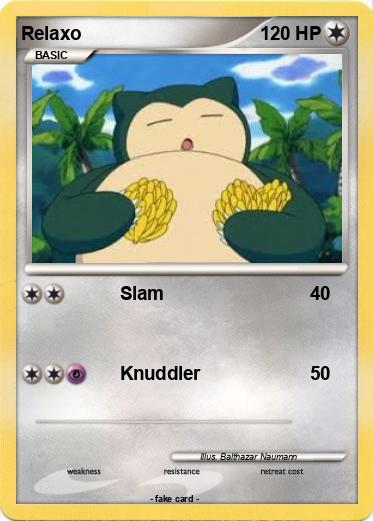Pokemon Relaxo