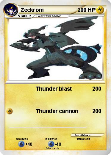 Pokemon Zeckrom