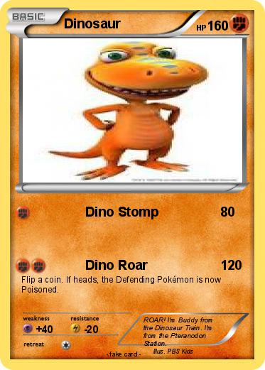Pokemon Dinosaur