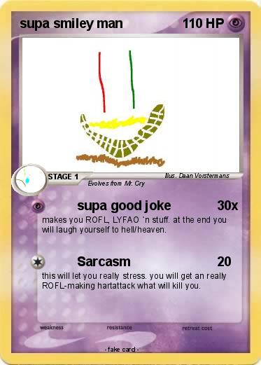 Pokemon supa smiley man