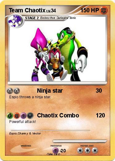 Pokemon Team Chaotix