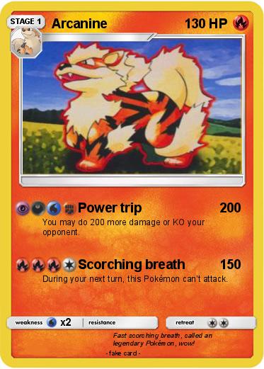 Pokemon Arcanine