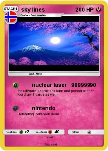Pokemon sky lines