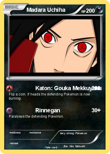 Pokemon Madara Uchiha