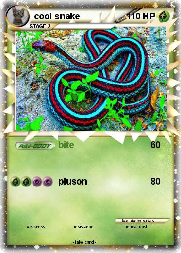 Pokemon cool snake