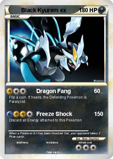 Pokemon Black Kyurem ex