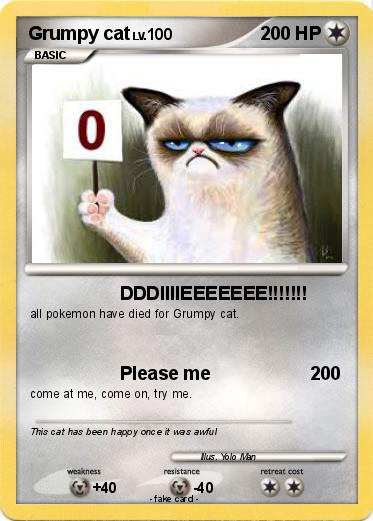 Pokemon Grumpy cat
