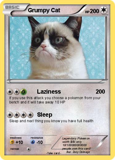 Pokemon Grumpy Cat
