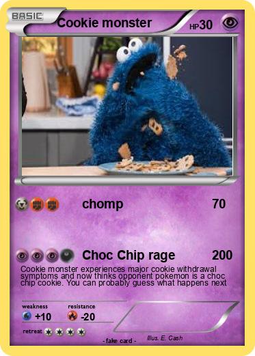 Pokemon Cookie monster