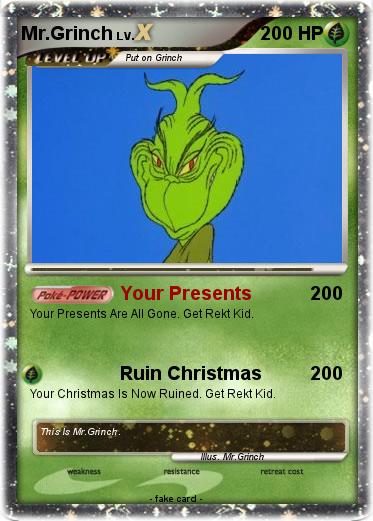 Pokemon Mr.Grinch