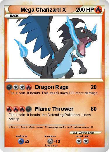 Pokemon Mega Charizard X