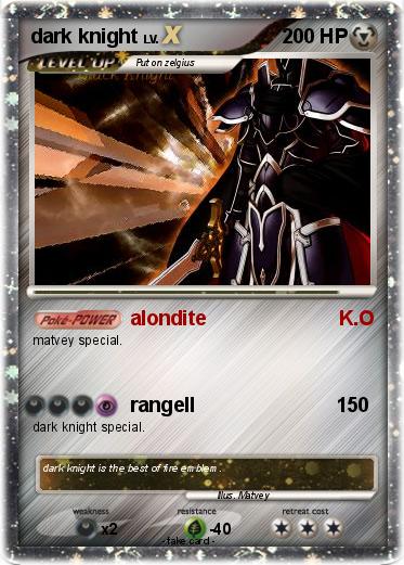 Pokemon dark knight