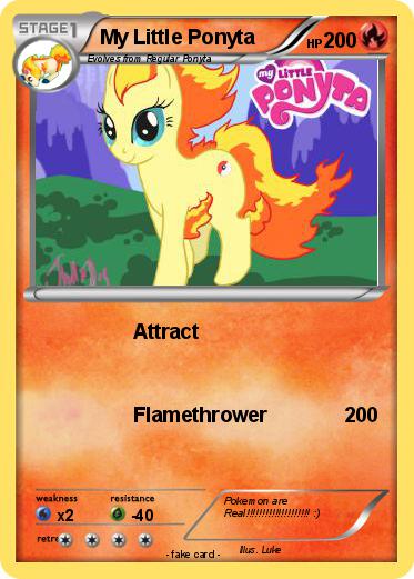Pokemon My Little Ponyta