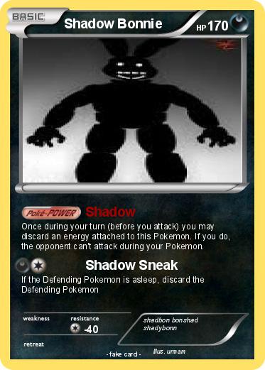 Pokemon Shadow Bonnie