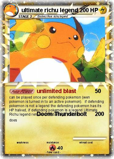 Pokemon ultimate richu legend