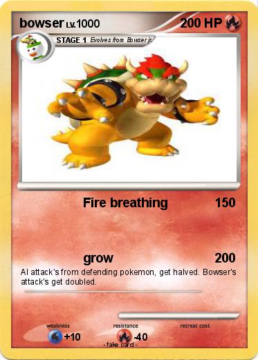 Pokemon bowser