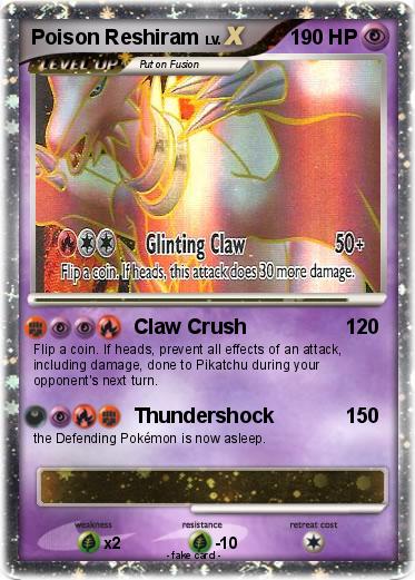 Pokemon Poison Reshiram