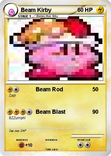 Pokemon Beam Kirby