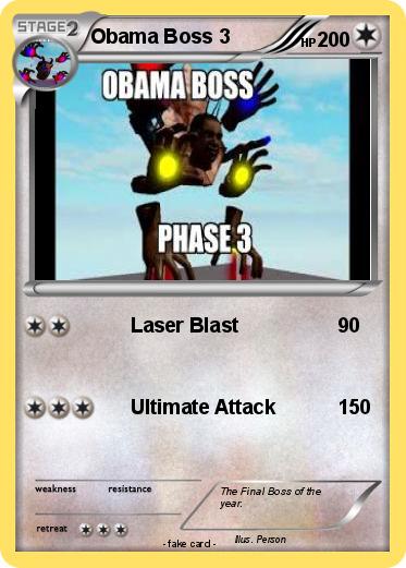 Pokemon Obama Boss 3