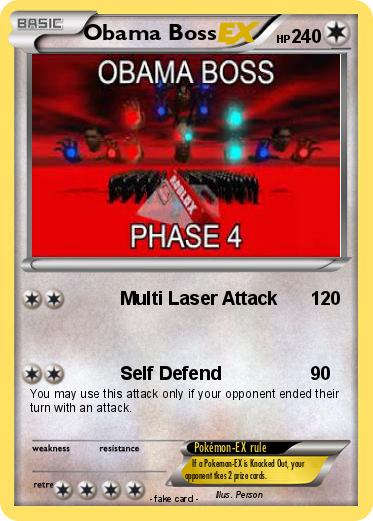 Pokemon Obama Boss