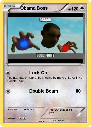 Pokemon Obama Boss