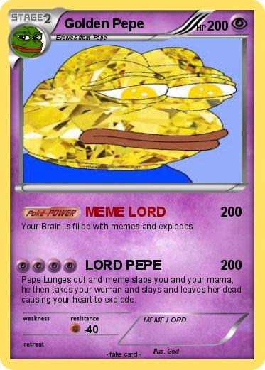 Pokemon Golden Pepe