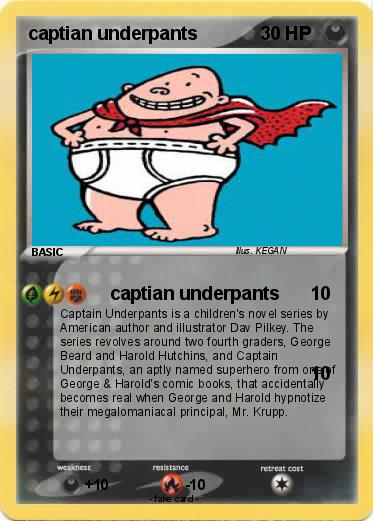 Pokemon captian underpants