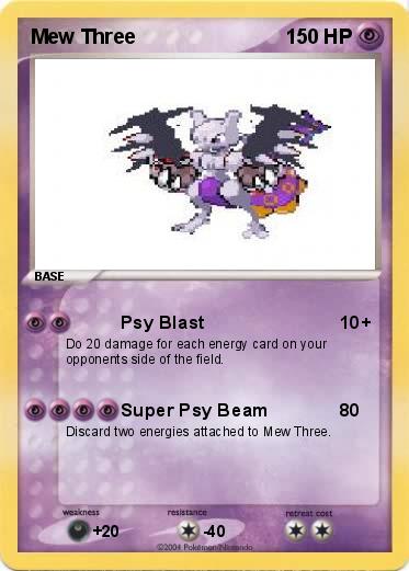 Pokemon Mew Three 