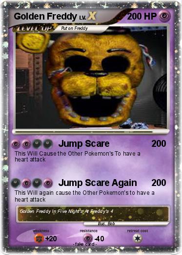 Pokemon Golden Freddy