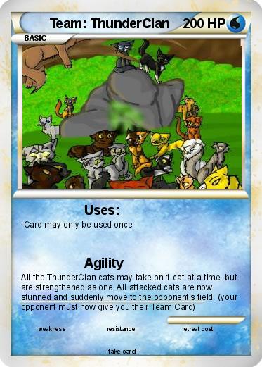 Pokemon Team: ThunderClan