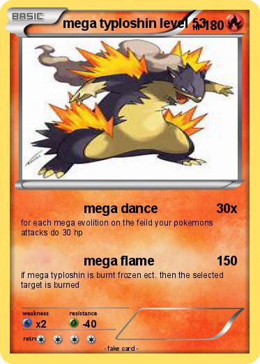 Pokemon mega typloshin level 53