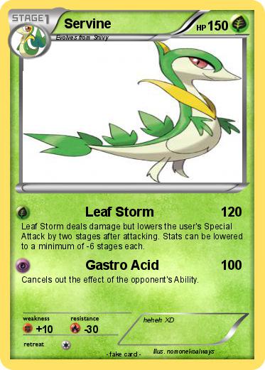 Pokemon Servine