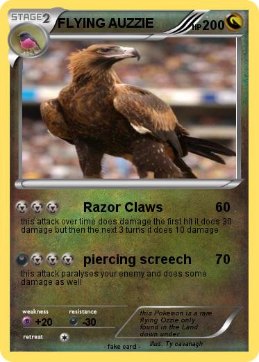 Pokemon FLYING AUZZIE