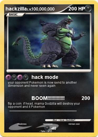 Pokemon hackzilla